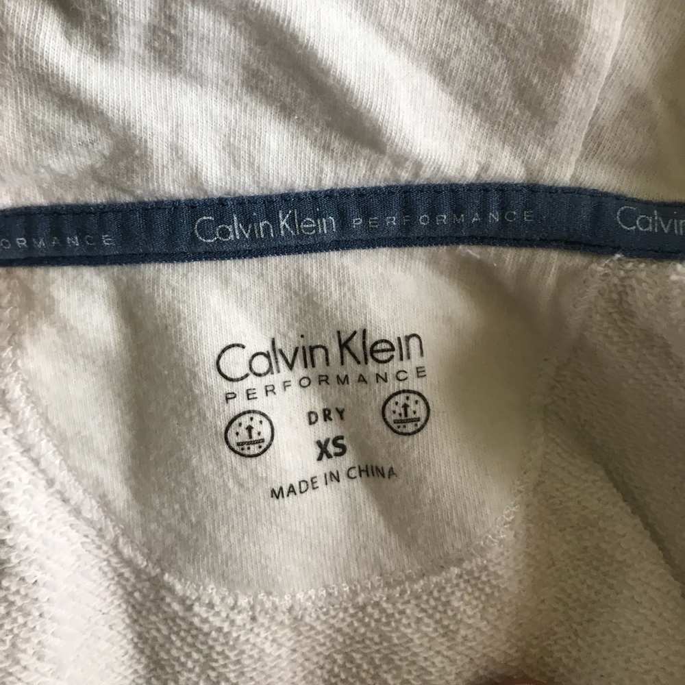 Calvin Klein zip up with hood